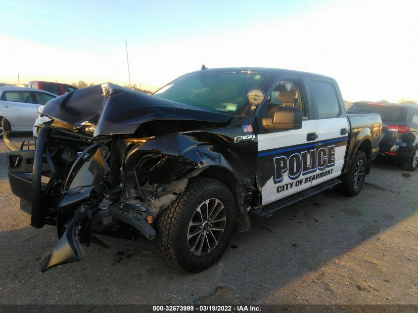 2020 FORD F-150 POLICE RESPONDER XL 1FTEW1P44LKF19824