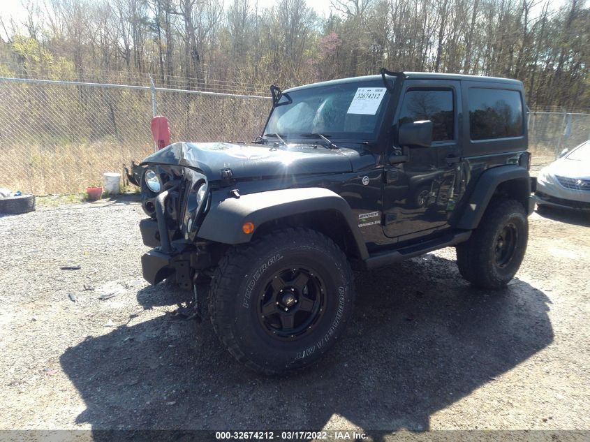 2017 JEEP WRANGLER SPORT 1C4AJWAG2HL592771