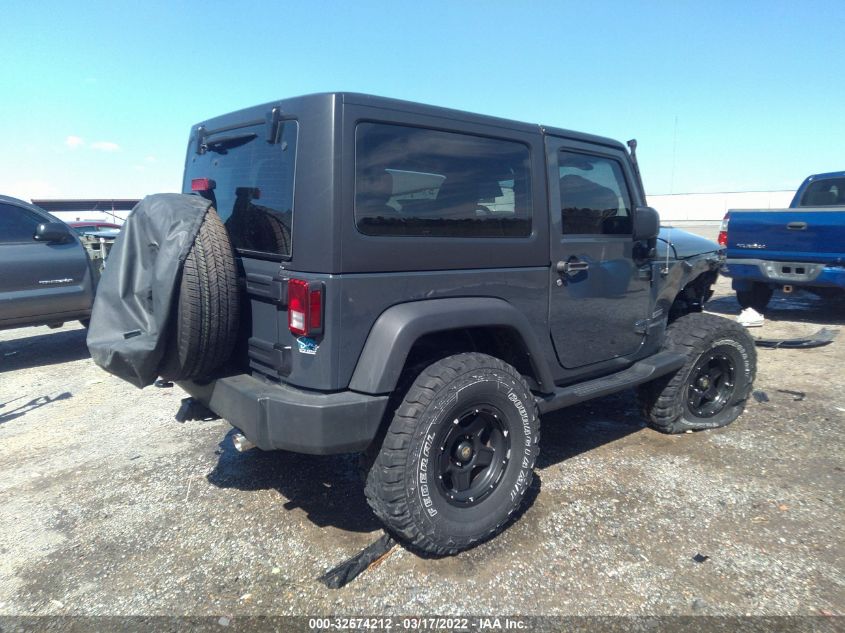 2017 JEEP WRANGLER SPORT 1C4AJWAG2HL592771