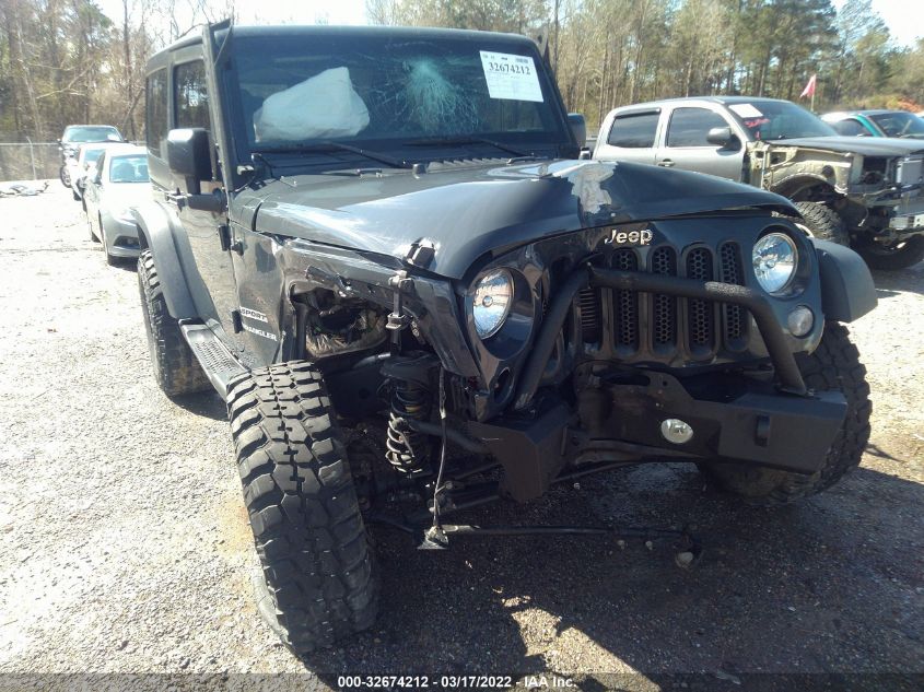 2017 JEEP WRANGLER SPORT 1C4AJWAG2HL592771