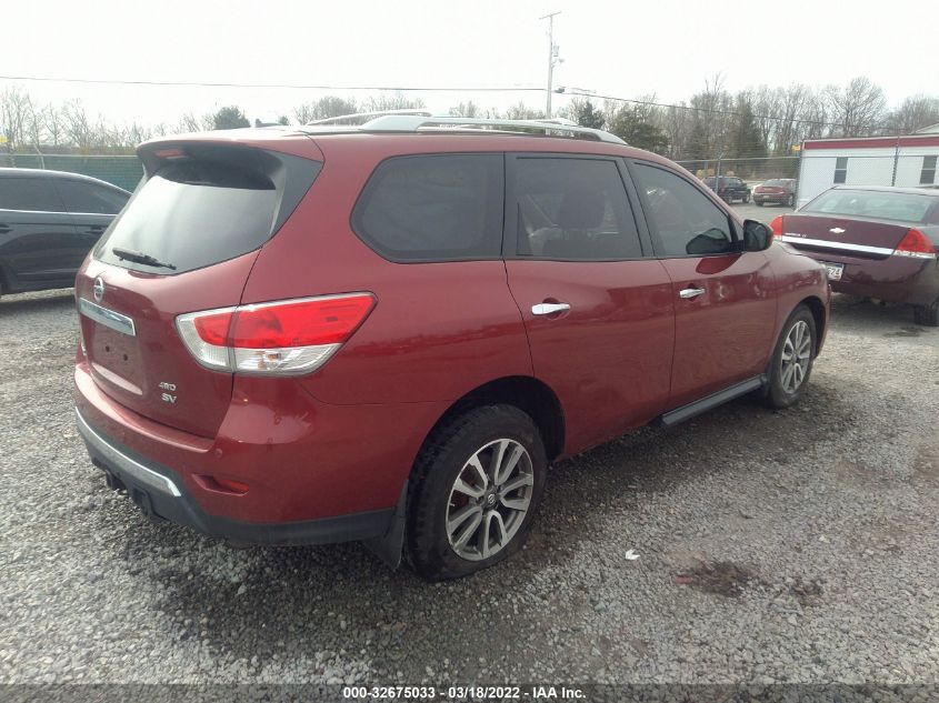 2013 NISSAN PATHFINDER SV 5N1AR2MM3DC664800