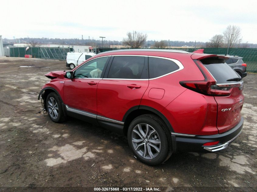 2022 HONDA CR-V HYBRID TOURING 5J6RT6H95NL017168