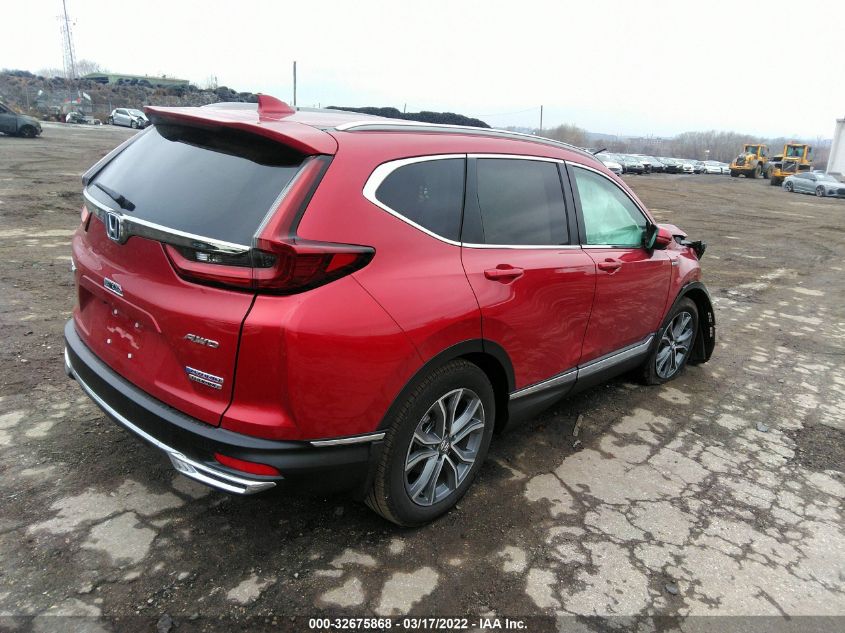 2022 HONDA CR-V HYBRID TOURING 5J6RT6H95NL017168
