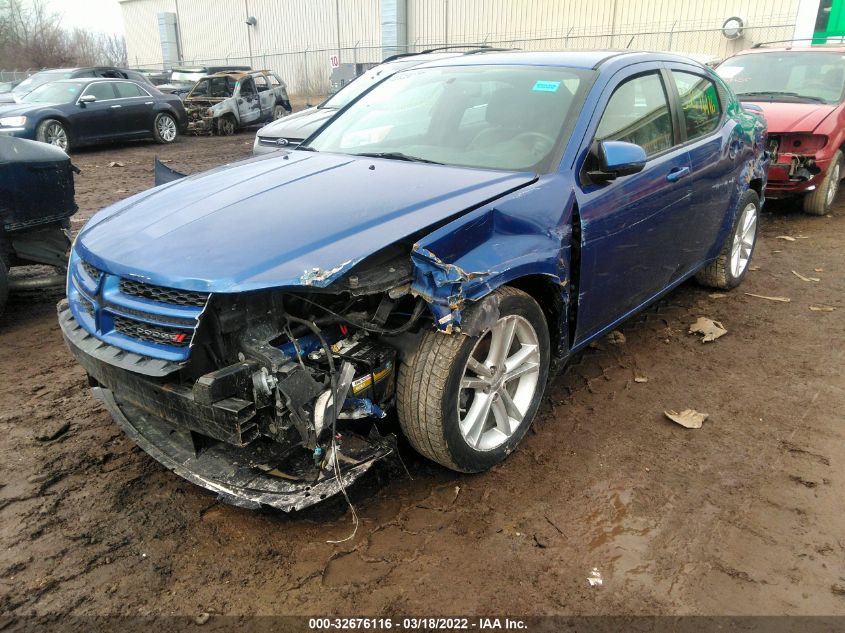 2014 DODGE AVENGER SXT 1C3CDZCB4EN136651