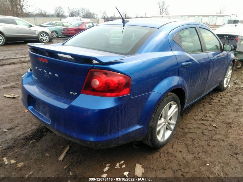 2014 DODGE AVENGER SXT 1C3CDZCB4EN136651