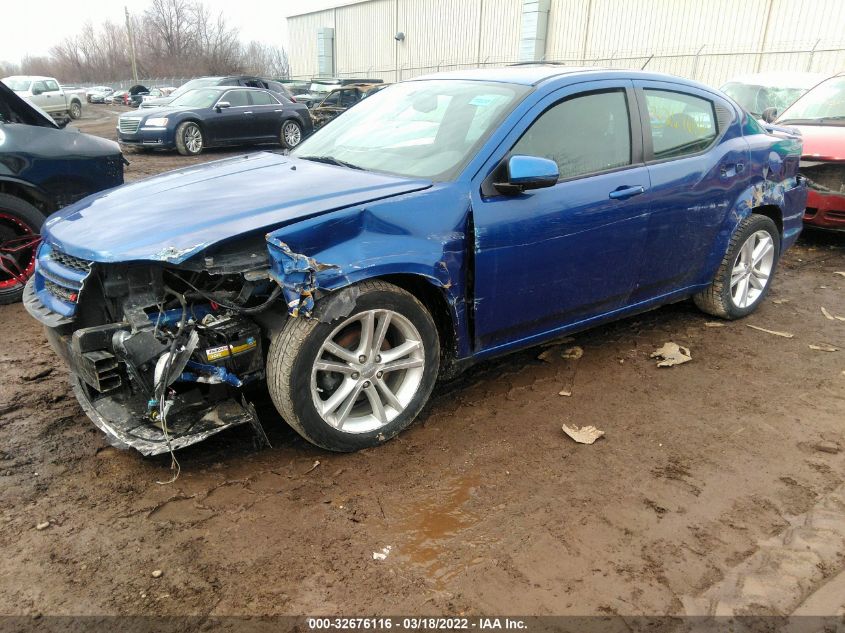 2014 DODGE AVENGER SXT 1C3CDZCB4EN136651