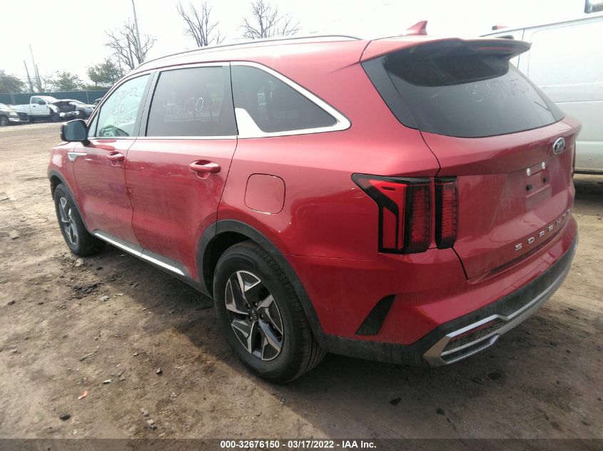 2021 KIA SORENTO HYBRID S KNDRG4LG3M5057479
