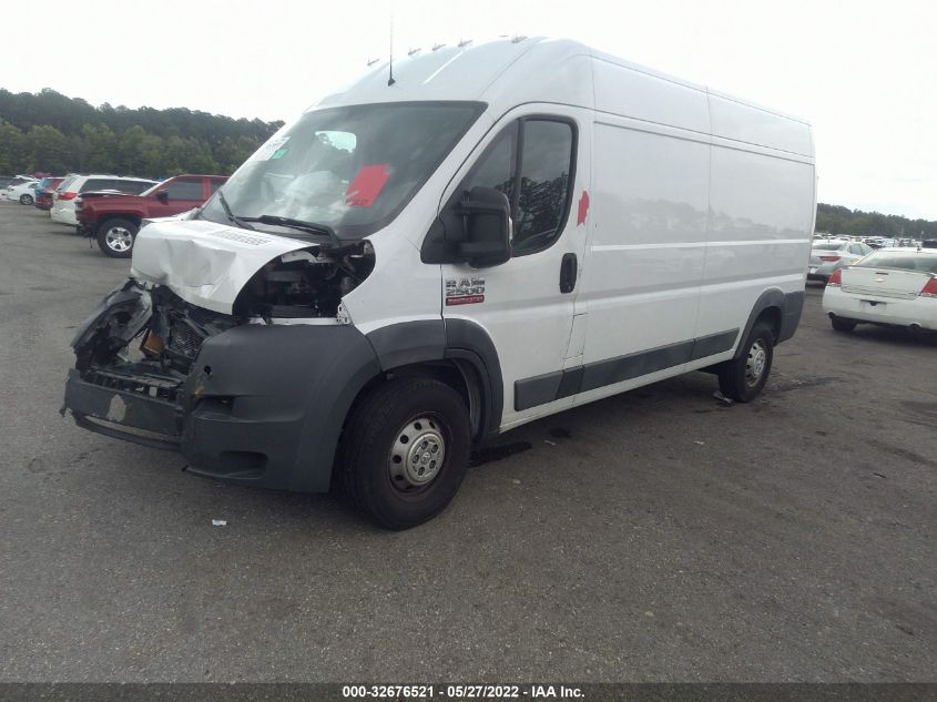 2018 RAM PROMASTER CARGO VAN 3C6TRVDG6JE110445