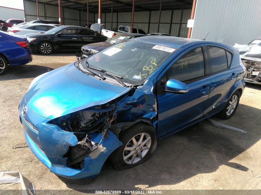 2013 TOYOTA PRIUS C ONE/TWO/THREE/FOUR JTDKDTB31D1046345