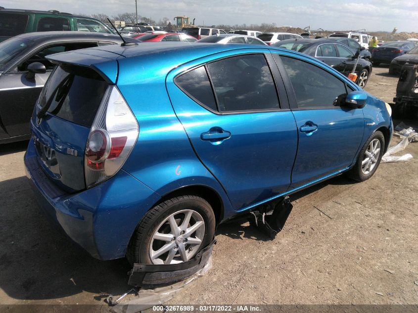 2013 TOYOTA PRIUS C ONE/TWO/THREE/FOUR JTDKDTB31D1046345