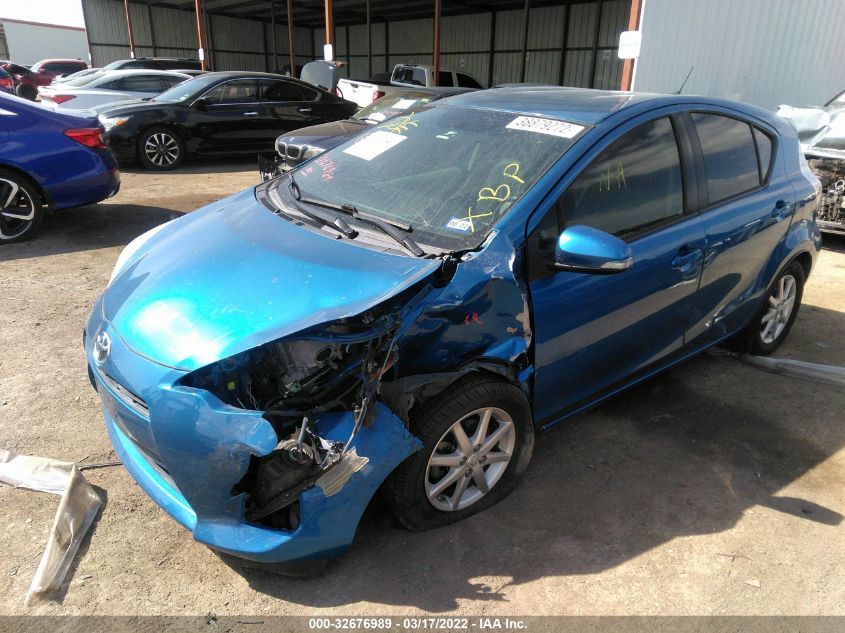 2013 TOYOTA PRIUS C ONE/TWO/THREE/FOUR JTDKDTB31D1046345