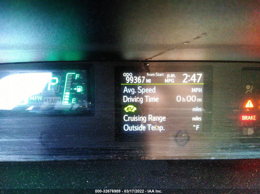 2013 TOYOTA PRIUS C ONE/TWO/THREE/FOUR JTDKDTB31D1046345