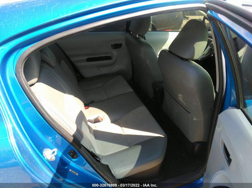 2013 TOYOTA PRIUS C ONE/TWO/THREE/FOUR JTDKDTB31D1046345