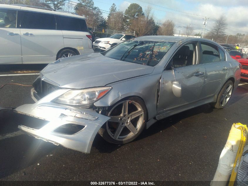 2013 HYUNDAI GENESIS 3.8L KMHGC4DD9DU225165