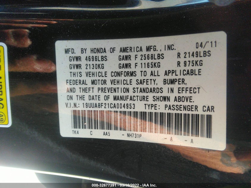 Acura Tl 2012