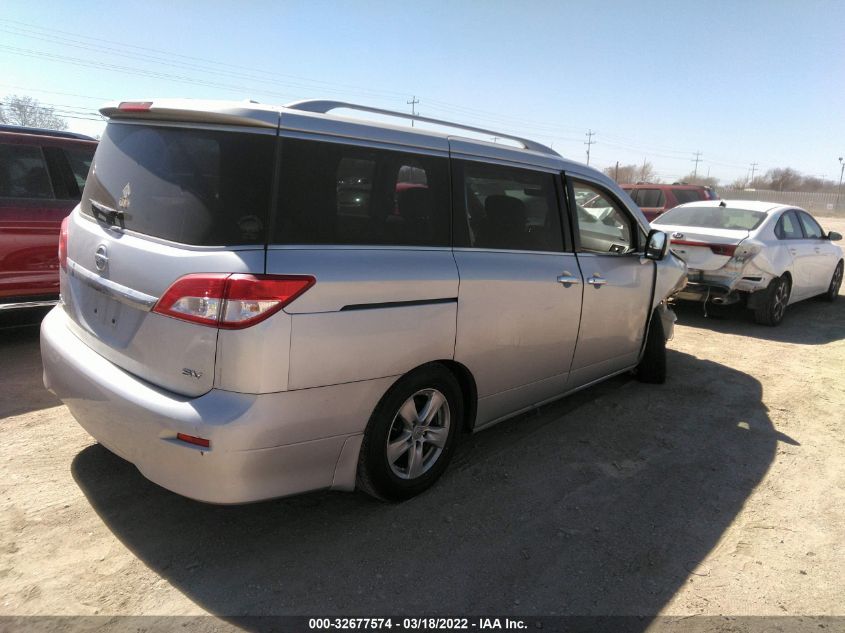 2013 NISSAN QUEST SV JN8AE2KP5D9067971