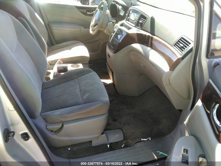 2013 NISSAN QUEST SV JN8AE2KP5D9067971