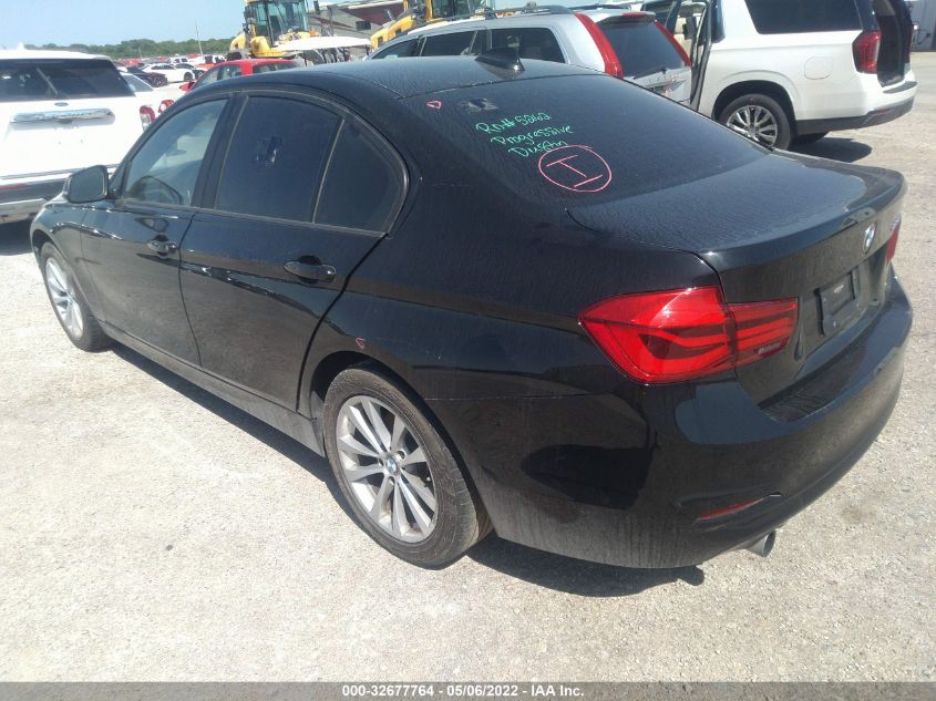 2017 BMW 3 SERIES 320I WBA8A9C34HK864802