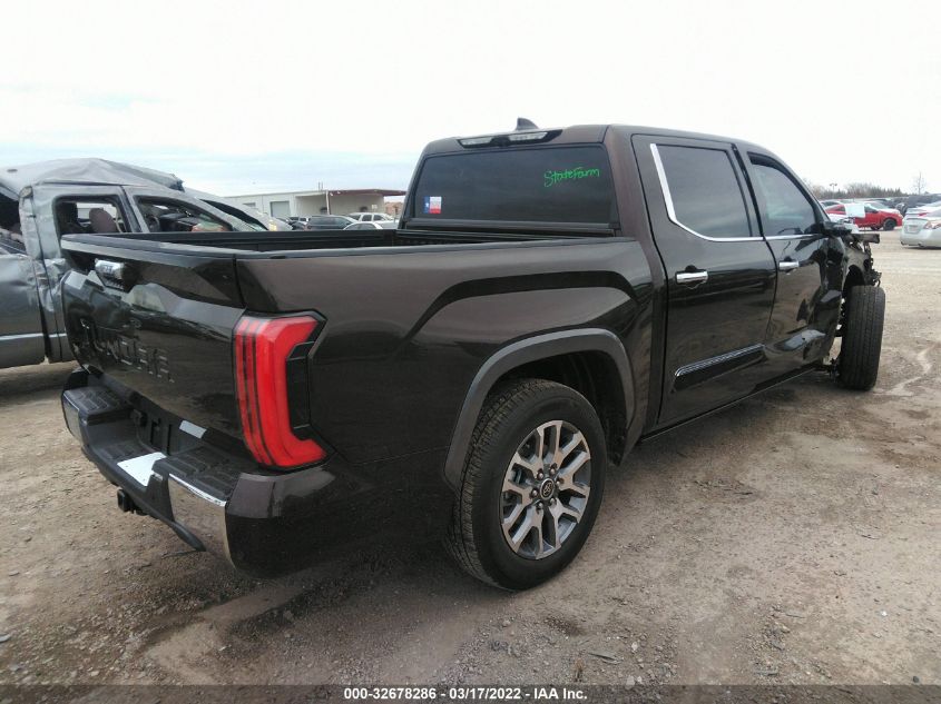 2022 TOYOTA TUNDRA 2WD 1794 EDITION 5TFMA5AB2NX003444