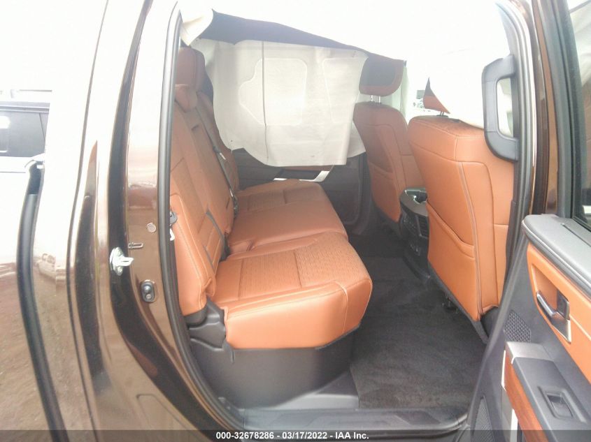 2022 TOYOTA TUNDRA 2WD 1794 EDITION 5TFMA5AB2NX003444