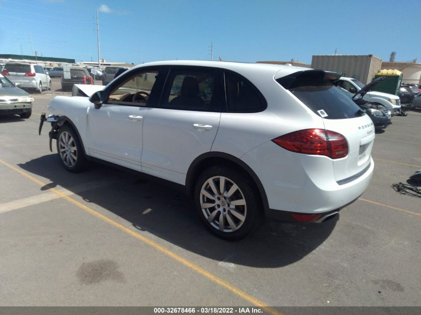 2013 PORSCHE CAYENNE WP1AA2A27DLA11884