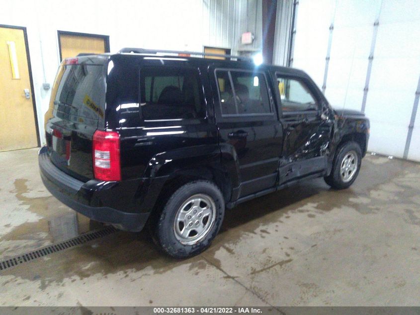 2014 JEEP PATRIOT SPORT 1C4NJRBB3ED550976