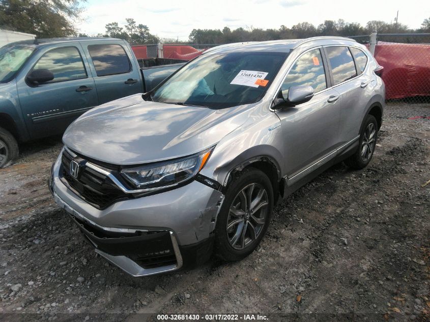 2021 HONDA CR-V HYBRID TOURING 7FART6H92ME015728