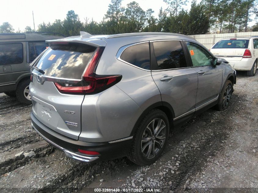 2021 HONDA CR-V HYBRID TOURING 7FART6H92ME015728
