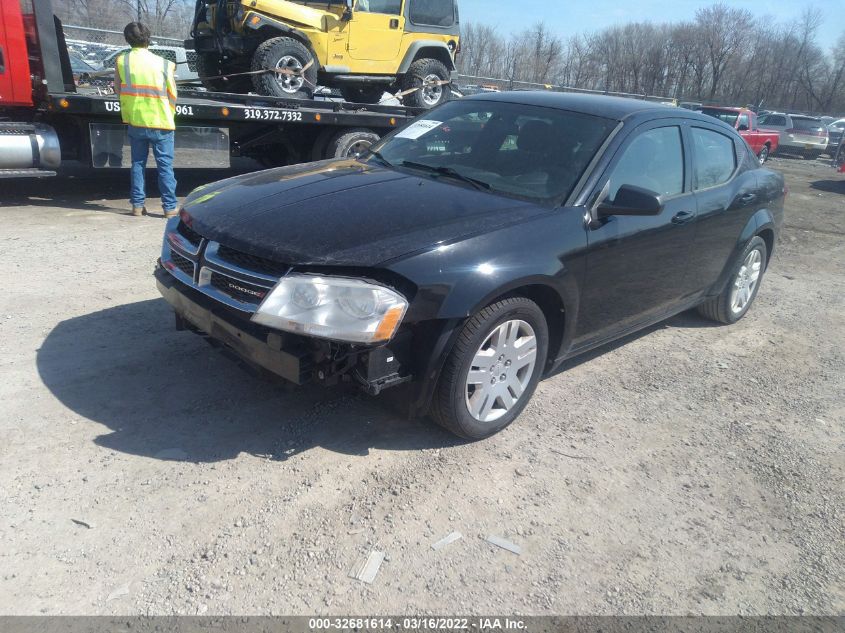 2013 DODGE AVENGER SE 1C3CDZAB0DN682476