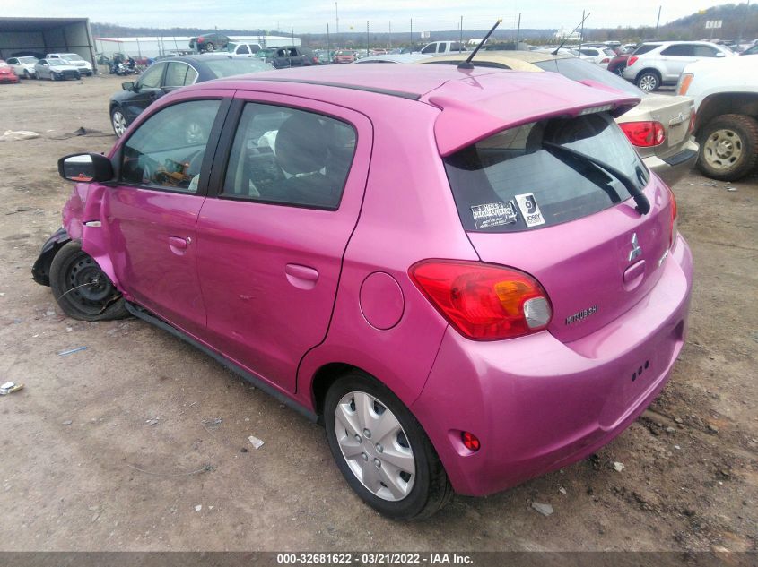 2015 MITSUBISHI MIRAGE DE/RF ML32A3HJ8FH042014