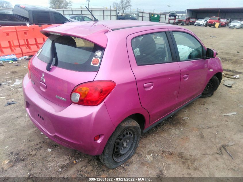 2015 MITSUBISHI MIRAGE DE/RF ML32A3HJ8FH042014