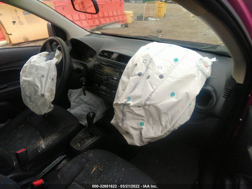 2015 MITSUBISHI MIRAGE DE/RF ML32A3HJ8FH042014