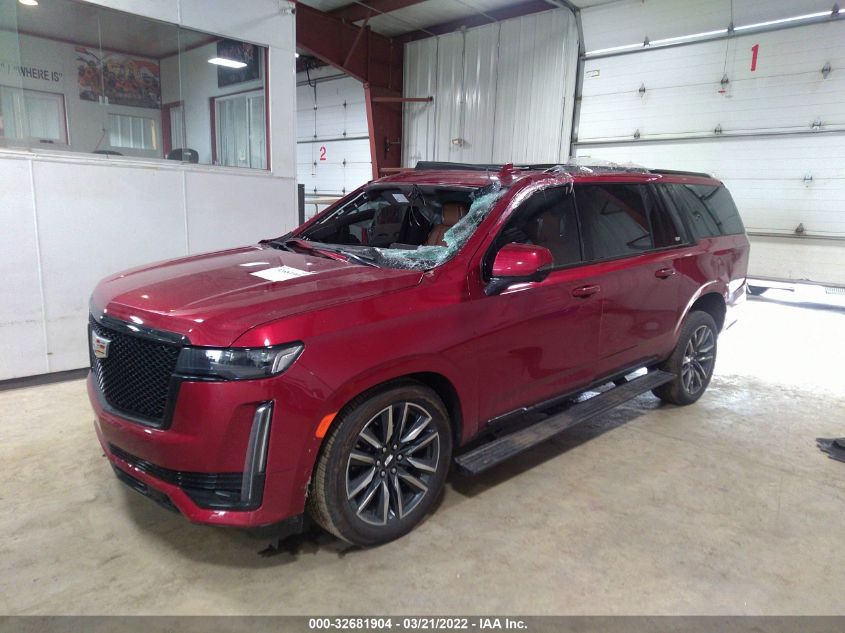 2021 CADILLAC ESCALADE ESV SPORT 1GYS4PKL5MR415582