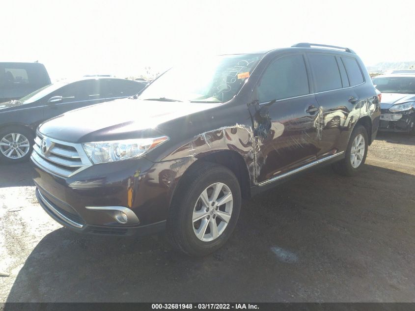 2013 TOYOTA HIGHLANDER 5TDZK3EH7DS131379