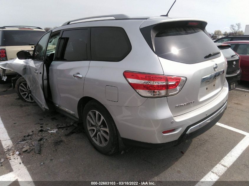 2014 NISSAN PATHFINDER SL HYBRID 5N1CR2MN5EC655700