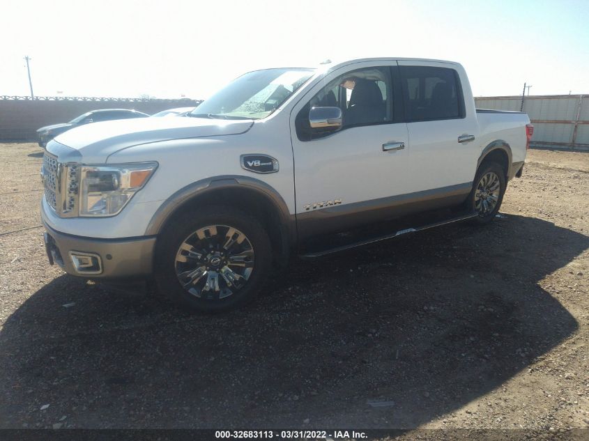 2017 NISSAN TITAN PLATINUM RESERVE 1N6AA1E63HN519480