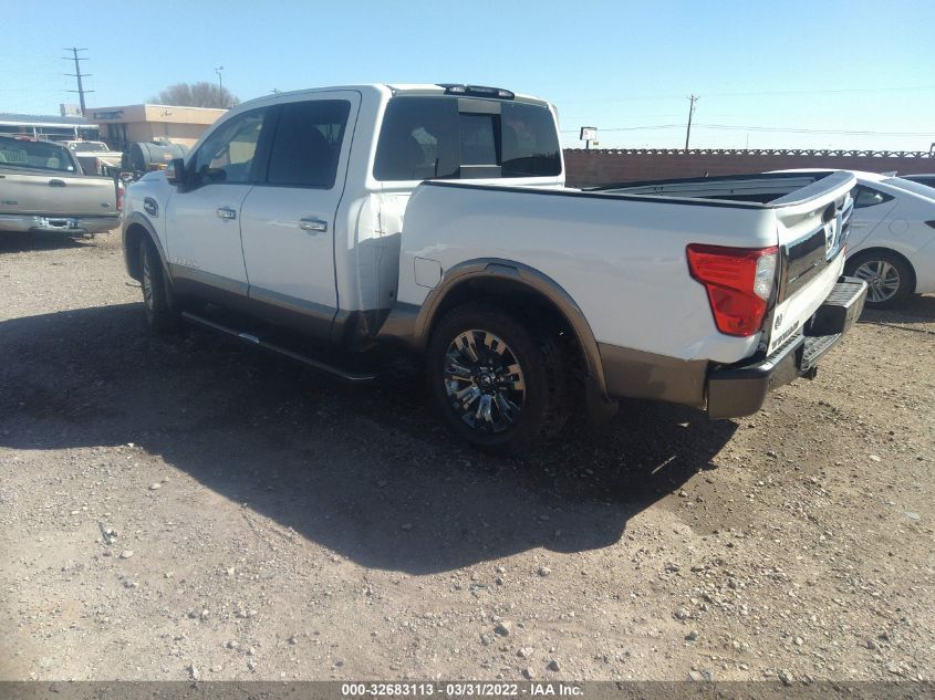 2017 NISSAN TITAN PLATINUM RESERVE 1N6AA1E63HN519480