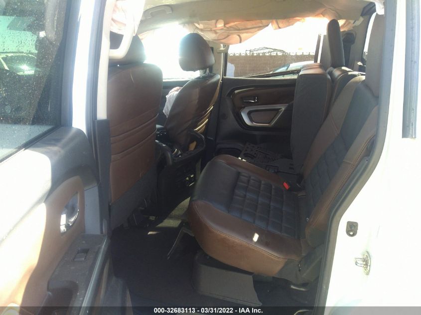 2017 NISSAN TITAN PLATINUM RESERVE 1N6AA1E63HN519480