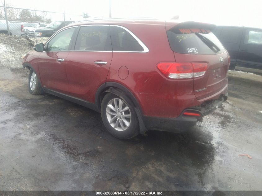 2018 KIA SORENTO LX 5XYPGDA31JG338481