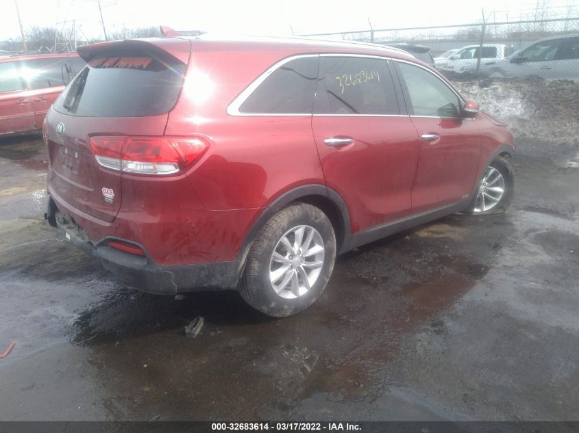 2018 KIA SORENTO LX 5XYPGDA31JG338481