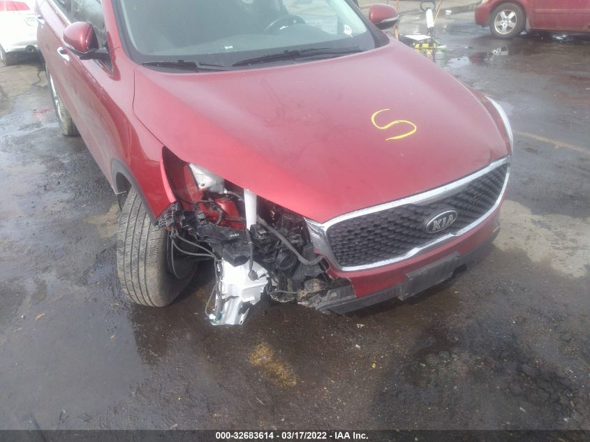 2018 KIA SORENTO LX 5XYPGDA31JG338481