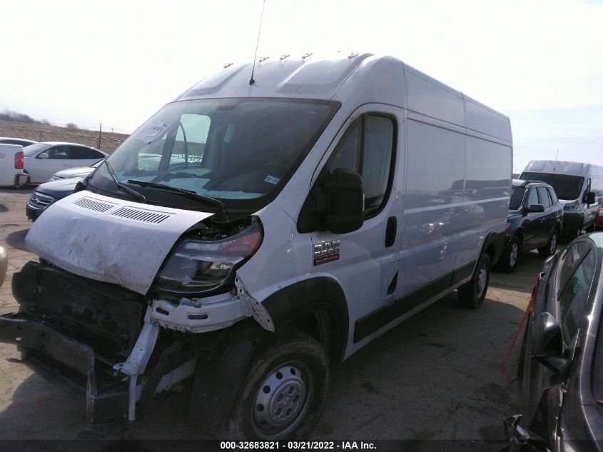 2021 RAM PROMASTER CARGO VAN 3C6LRVDG5ME540679