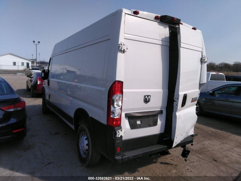 2021 RAM PROMASTER CARGO VAN 3C6LRVDG5ME540679