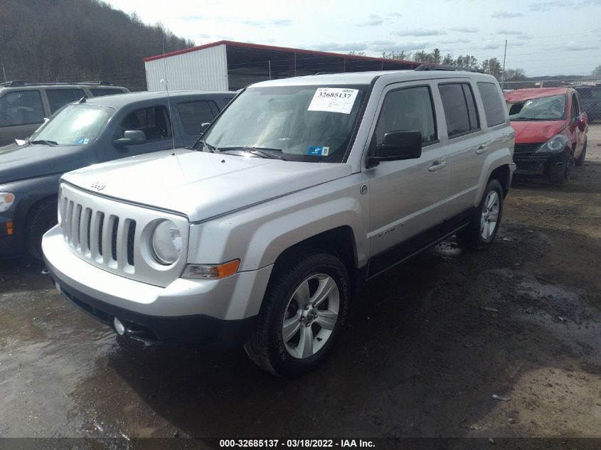 2014 JEEP PATRIOT LATITUDE 1C4NJRFBXED540858
