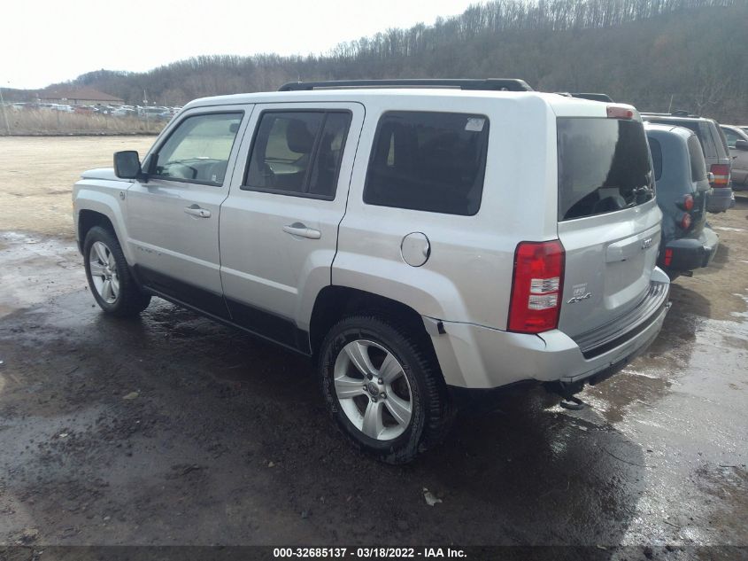 2014 JEEP PATRIOT LATITUDE 1C4NJRFBXED540858