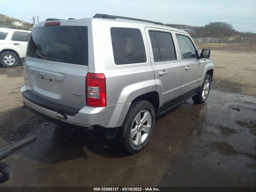 2014 JEEP PATRIOT LATITUDE 1C4NJRFBXED540858