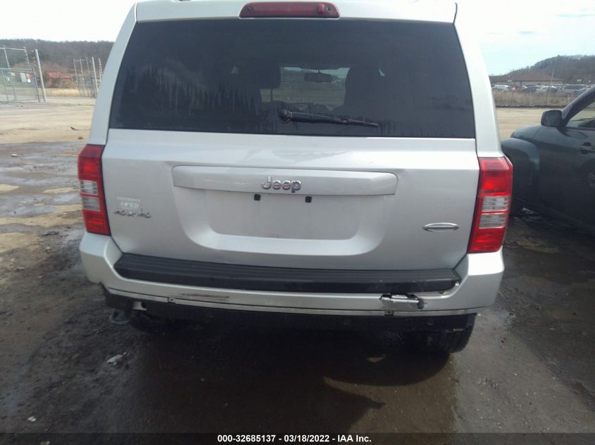 2014 JEEP PATRIOT LATITUDE 1C4NJRFBXED540858