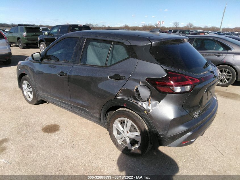 2021 NISSAN KICKS S 3N1CP5BV0ML540314