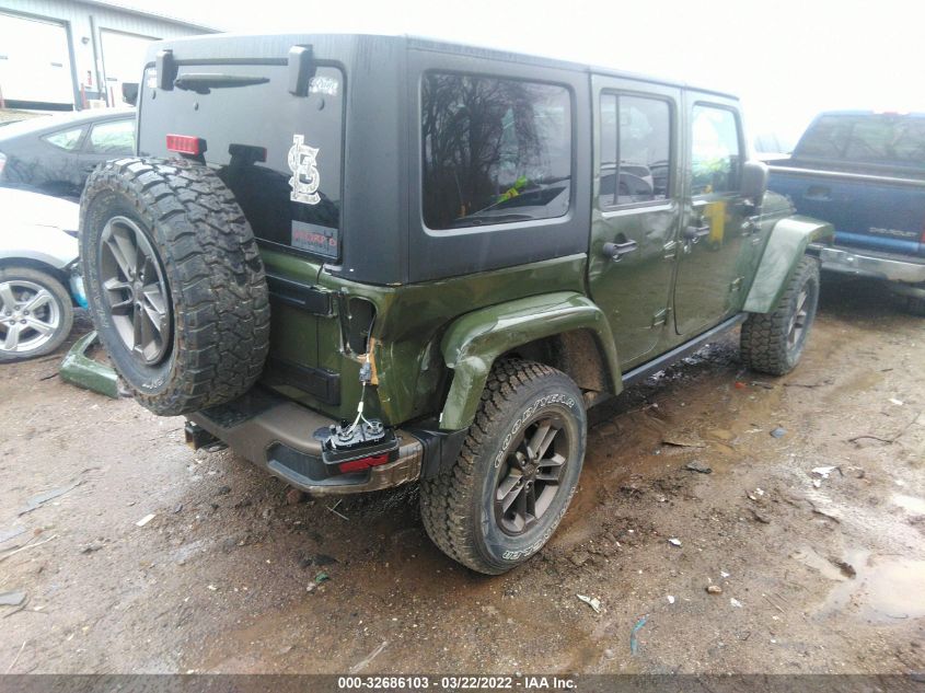 2016 JEEP WRANGLER UNLIMITED 75TH ANNIVERSARY 1C4BJWEG0GL260924