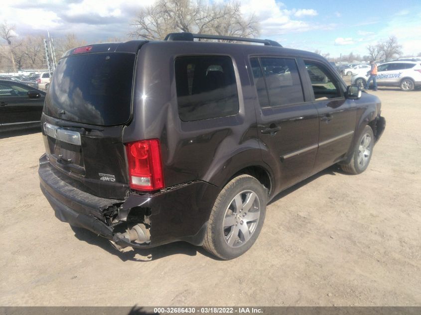 2014 HONDA PILOT TOURING 5FNYF4H94EB052462